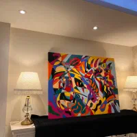 تابلو رنگ روغن جذاب و زیبا|تابلو، نقاشی، عکس|اصفهان, جلفا|دیوار