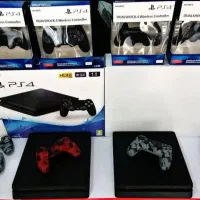 پلی استیشن ۴ کپیخور اسلیم دو دسته PS4 SLIM|کنسول، بازی ویدئویی و آنلاین|تهران, سجاد|دیوار