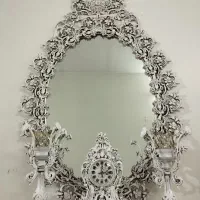 آینه و شمعدان