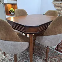 فروش میزغذاخوری ۴نفره مبله وراحت درحدنو