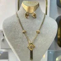 گوشواره قلب کارکرده