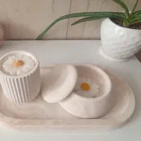 شمع و سنگ مصنوعی کادویی