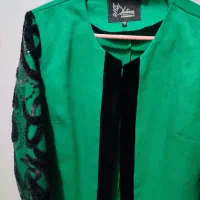 مانتو آستین گلدوزی شده|لباس|محمدیه-قزوین, |دیوار