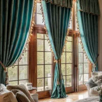 پرده|پرده، رانر، رومیزی|تهران, جماران (نیاوران)|دیوار