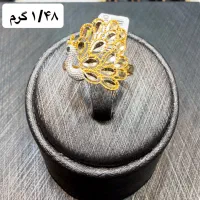 انگشتر و آویز زیبای طرح طاووس ترند|جواهرات|اردبیل, |دیوار