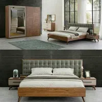 فیدارچوب تخت، تختخواب ۲نفره/سرویس خواب کد1056|تخت و سرویس خواب|مشهد, آزادشهر|دیوار