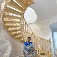 اجرای تخصصی انواع پله دوبلکس پیچ گرد ،نرده، کف پله