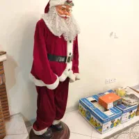 بابانوئل|مجسمه، تندیس، ماکت|تهران, سازمان برنامه جنوبی|دیوار