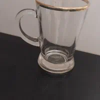 استکان انجلیکا لب طلایی