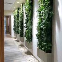 دیوار سبز مصنوعی مدل بوته ایی(گرینوال سبز)