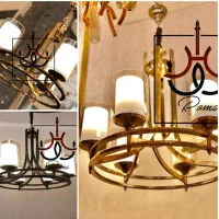 لوستر رو مستقیم از کارخونش بخر (فردیس کانال غربی)|لوستر و چراغ آویز|اندیشه, اندیشه فاز ۱|دیوار