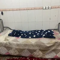 تخت خواب فلزی یک نفره