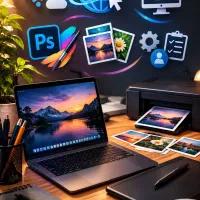 انجام تمامی خدمات اینترنتی و کافینت، فتوشاپ و ادیت