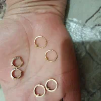 سه جفت گوشواره طلا