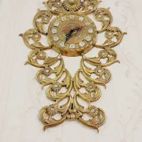 بوفه و میز تلوزیون و ساعت برنجی برنز|بوفه، ویترین، کنسول|نسیم‌شهر, |دیوار