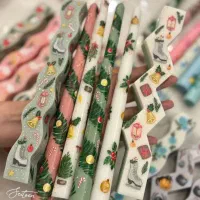 شمع یلدایی کریسمس ولنتاین|صنایع دستی و سایر لوازم تزئینی|قم, زنبیل آباد|دیوار