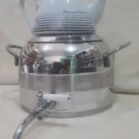 هدیه روز مادر-کتری و قوری شیردار طرح ترک دنیز|قوری، کتری، قهوه‌ساز دستی|قم, علی آباد سعدگان|دیوار