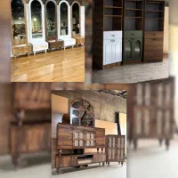 ست میز تلویزیون جاکفشی کمد MDF