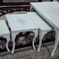 گل میز‌ ۴ عددی در حد نو تمیز