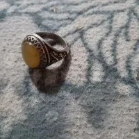 انگشتر یاقوت و عقیق زرد|جواهرات|کیش, |دیوار