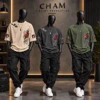تیشرت دونخ پنبه گرم بالادرجه یک تولیدیcham(اهواز)