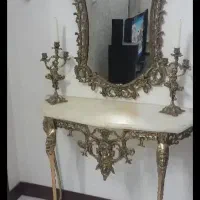 ساعت واینه کنسول برنجی