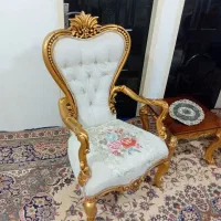 مبل سلطنتی مدل افسون تمام چوب آکبند