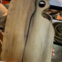 تخته گوشت سرو روستیک چوب گردو کادو یلدا|ظروف سرو و پذیرایی|تبریز, |دیوار