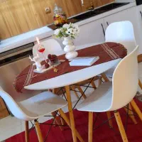 میز نهارخوری مدل افسون|میز و صندلی غذاخوری|یاسوج, |دیوار