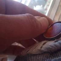 آویز گردنبند عقیق سرخ یمنی کهنه موکل دار|جواهرات|گلستان (تهران), |دیوار