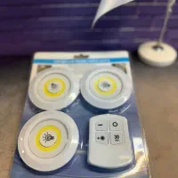 چراغ کابینتی ریموت دار ۳تایی فقط عمده|ریسه و چراغ تزئینی|تهران, باغ فیض|دیوار