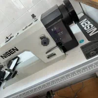 چرخ دو پایه کلفت دوز از جمله چرم