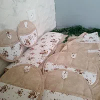 نیم ست سرویس آشپزخانه با بهترین پارچه کتان نح ترک