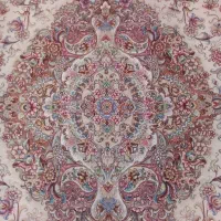 فرش خطیبی رج۴۰لچه ابریشم|فرش|آذرشهر, |دیوار