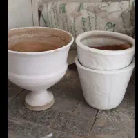 چندتا گلدان سفالی