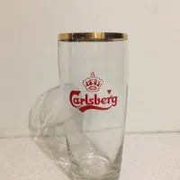 لیوان آنتیک مارک carlsberg