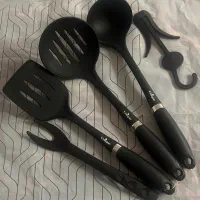 ست کفگیر ملاقه سیلیکونی یونیک آکبند