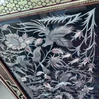 تابلوی مس + خاتم کاری