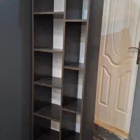 کتابخانه - قفسه چوبی