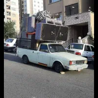 حمل بار پیکان وانت کفی مبلی