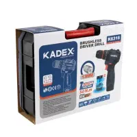 دریل شارژی 16 ولت براشلس کادکس مدل K6316|ابزارآلات|محلات, |دیوار