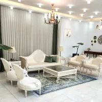 مبل کلاسیک کاجی کویین فرانسوی خاطره گلایول کد۸۴|مبلمان خانگی و میز عسلی|تهران, یافتآباد|دیوار