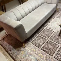 مبل سه نفره پایه فلزی