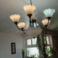 لوستر ۵ شاخه عالی نو نو|لوستر و چراغ آویز|تهران, ده‌ونک|دیوار