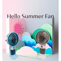پنکه دستی برند Hello summer|پنکه و تصفیه‌کنندهٔ هوا|تهران, میدان ولیعصر|دیوار