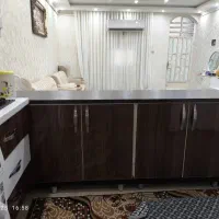 کابینت های گلاس به همراه گاز و هود|مصالح و تجهیزات ساختمان|اهواز, کمپلو جنوبی|دیوار