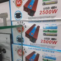 مبدل برقakخودرو اینورتر ۱۵۰وات ۵۰۰وات ۲۵۰۰وات