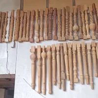 تولیدونصب نرده چوبی،پله چوب نرده دور،بیلیارد،خراطی