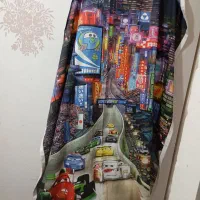 ست روتختی و دوتا والن پرده اتاق خواب کودک|اسباب و اثاث بچه|محمدیه-قزوین, |دیوار