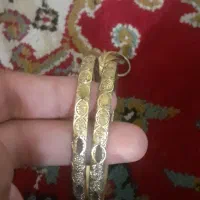 دوعدد النگو ویک عدد انگشتر طلا هندی